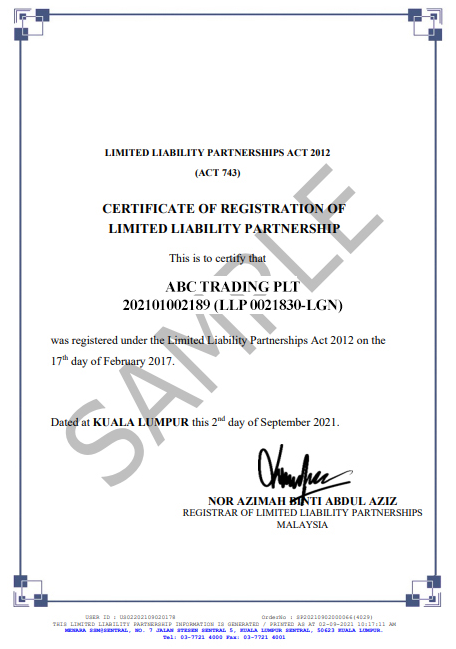 Reprint LLP PLT
