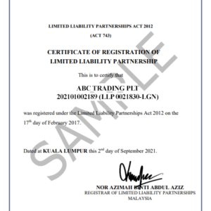 Reprint LLP PLT